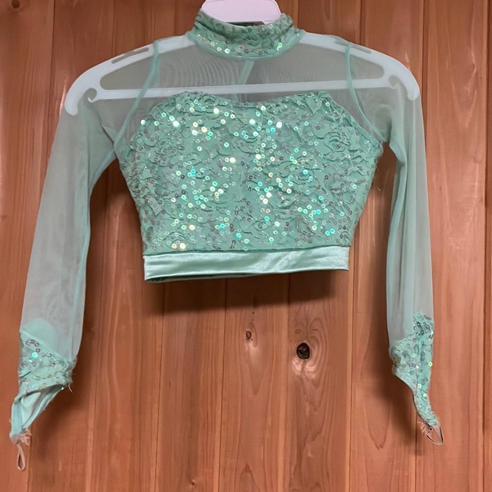 2 piece dance costume